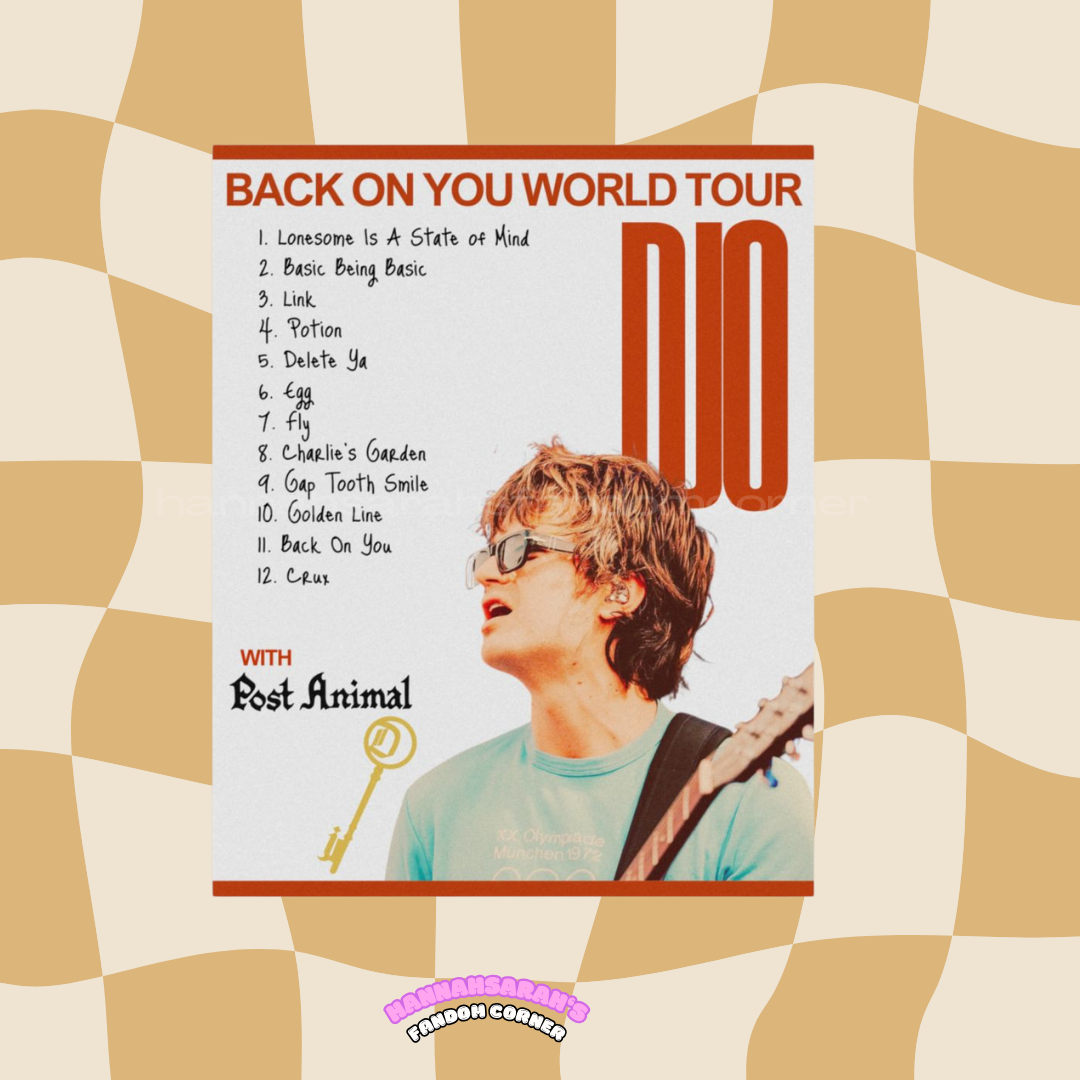 Back On You Djo Posters Opt 3