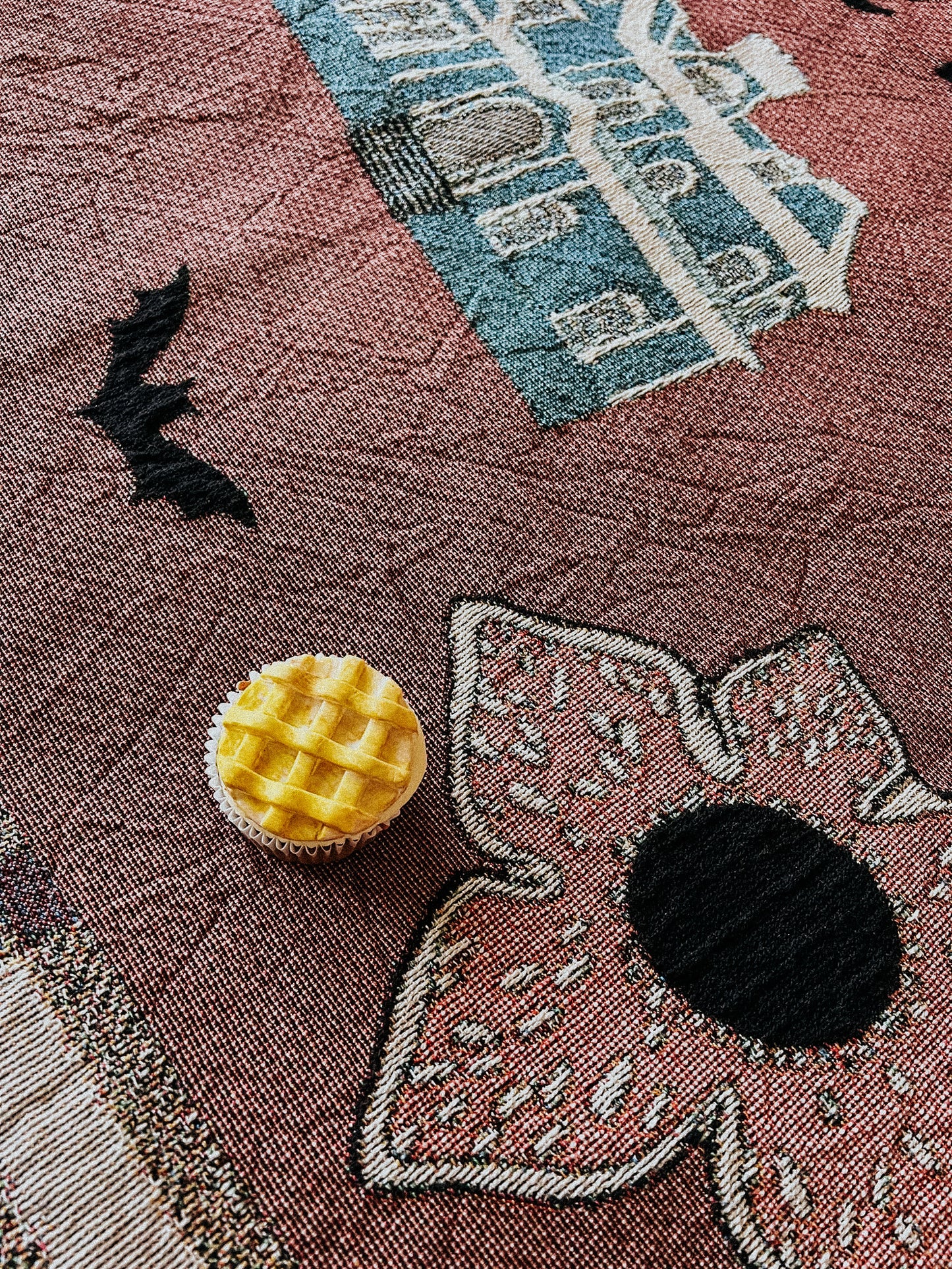 Meet Me In The Upside Down Woven Blanket