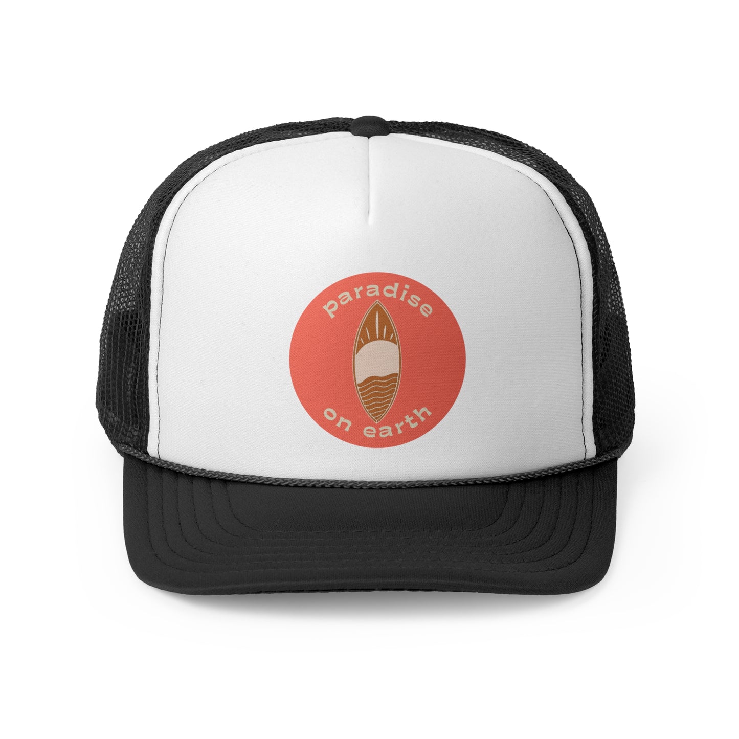 Paradise On Earth Trucker Caps
