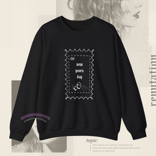 New Year's Day Stamp Crewneck