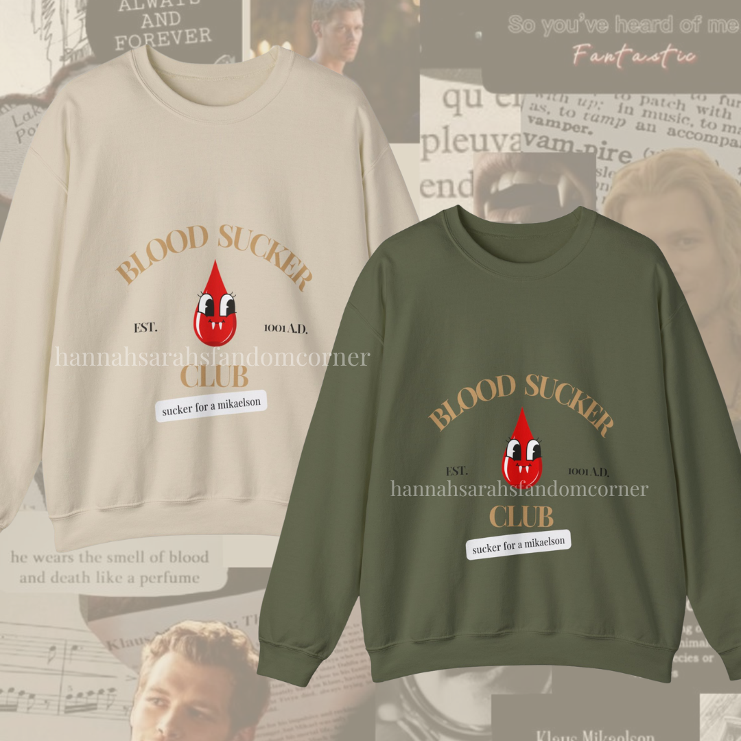 Mikaelson Bloodsucker Crewneck