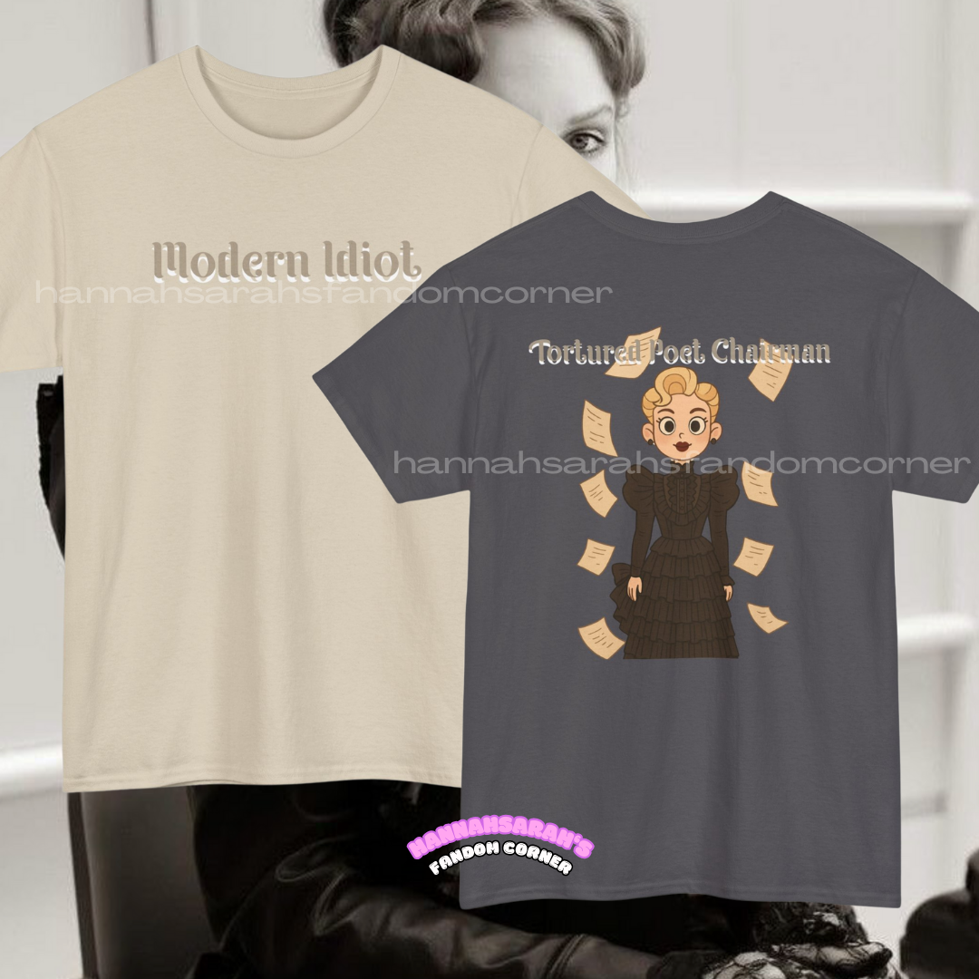 Tortured Poet  Heavy Cotton Tee