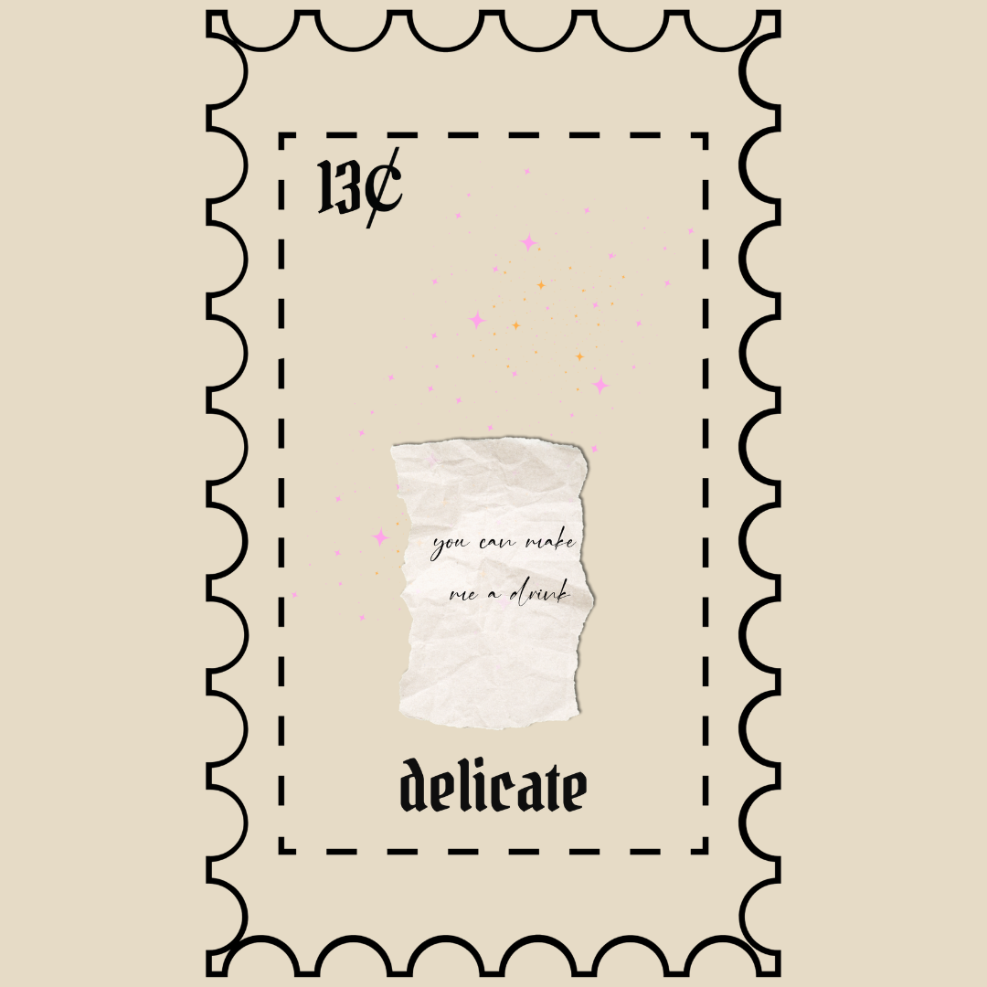 Delicate Stamp Crewneck